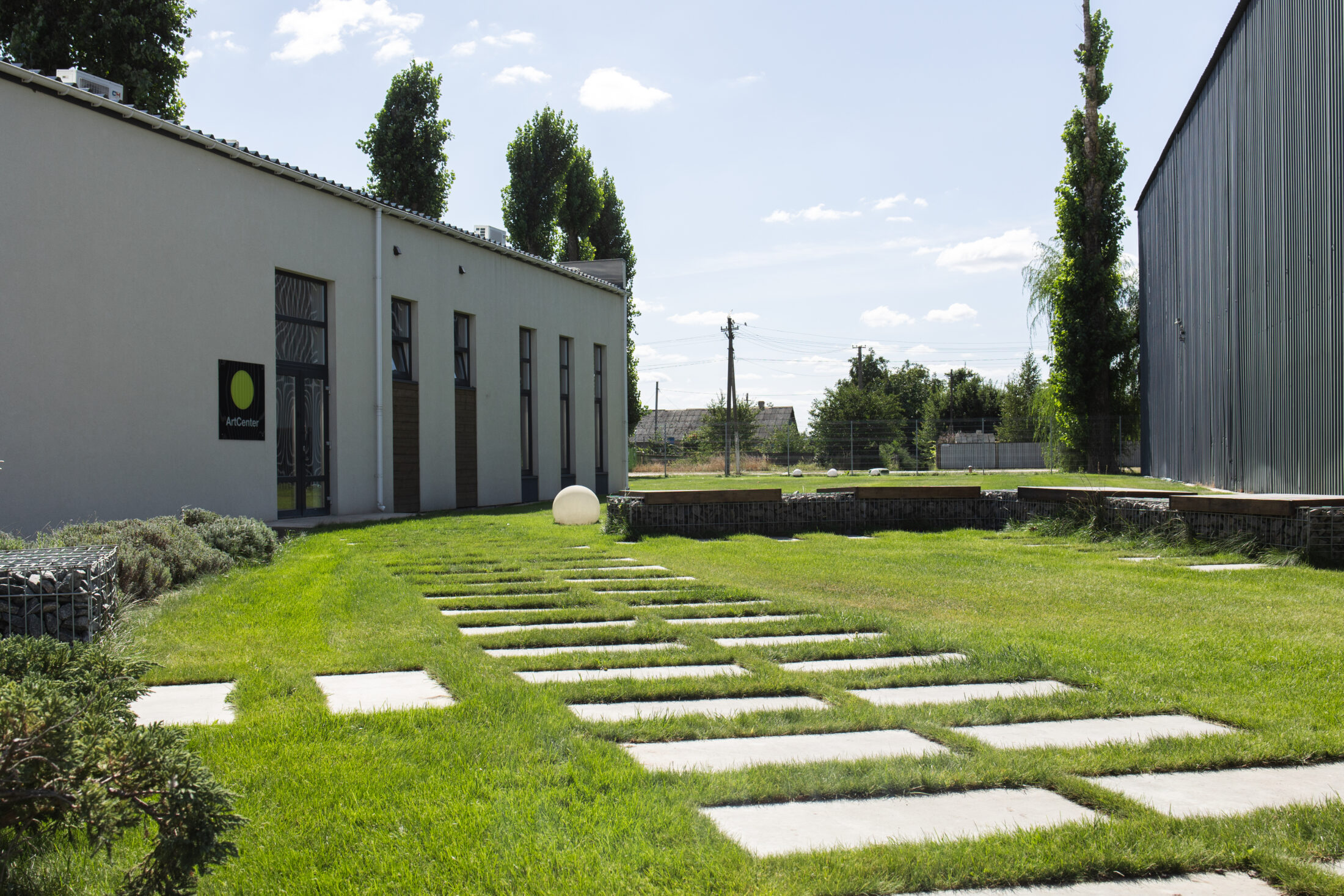 The reconstruction of the industrial building